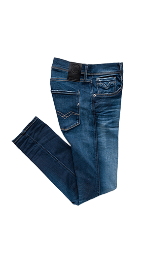 ANBASS 11.5oz Hyper Bio スーパーストレッチ スリム Ecoデニム 詳細画像
